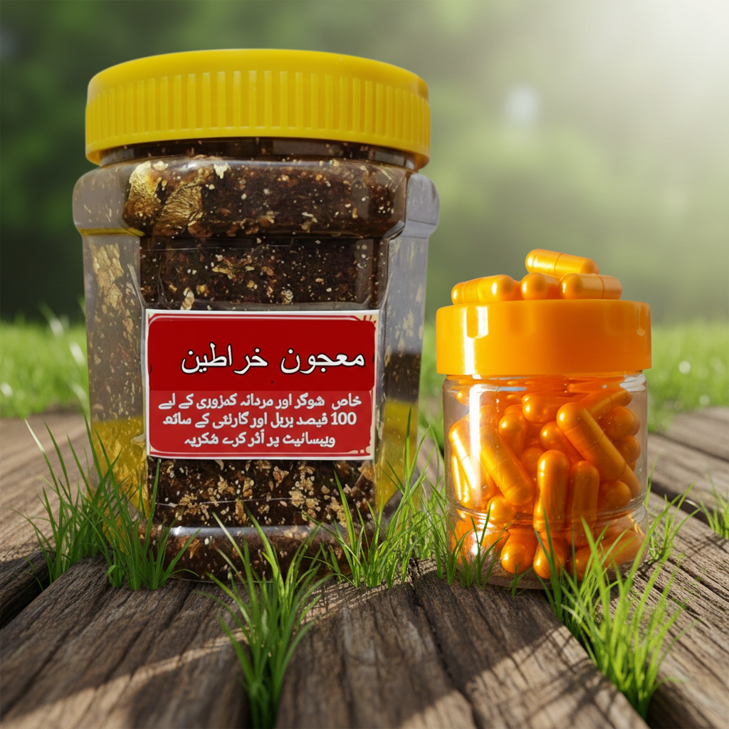 معجون خراطین+گولڈن کیپسول